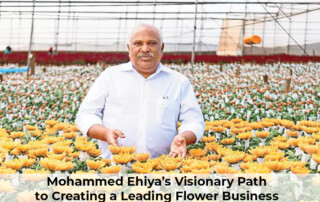 Mohammed Elhayya's innovative journey in establishing a premier flower business, showcasing creativity and entrepreneurship.